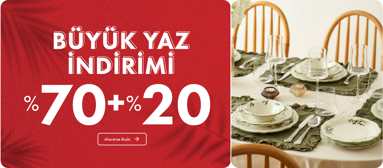 %70 + %20 İndirim