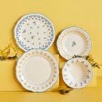 Mabel Stoneware 24 Parça 6 Kişilik Yemek Takımı Mavi