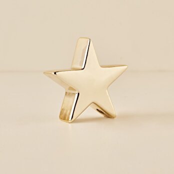 Stars Dekoratif Obje Gold (9x3x9 cm)