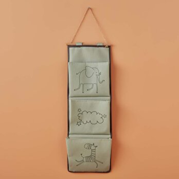 Zoo Askılı Organizer Yeşil (20x60 cm)
