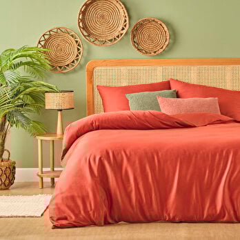 %100 Pamuk Saten Supreme Basic Super King Size Nevresim Seti (260x240 cm)