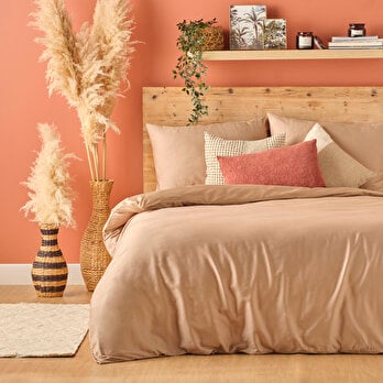 %100 Pamuk Saten Supreme Basic Super King Size Nevresim Seti (260x240 cm)