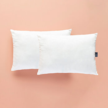 Bella 2'li Microfiber Yastık Beyaz (50x70 cm)