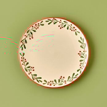 Cochina Seramik Servis Tabağı Kırmızı (26 cm)
