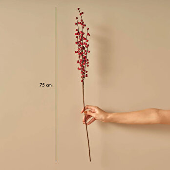 Kokina Dal Çiçek Kırmızı (75 cm)