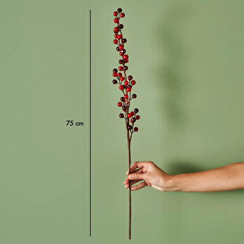 Kokina Dal Çiçek Kırmızı (75 cm)