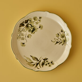Julia Stoneware Sunum Tabağı Yeşil (32 cm)