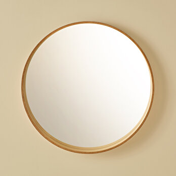 Olivia Açılı Ayna Meşe (80 cm)
