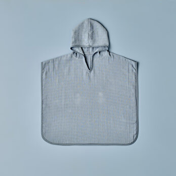 %100 Pamuk Marine Müslin Panço Mavi (60x60 cm)