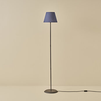 Zenith Metal Lambader Lacivert (38x21x145 cm)