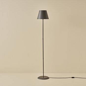 Zenith Metal Lambader Finlin Siyah (38x21x145 cm)