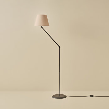 Cosby Metal Lambader Pudra (25x17x150 cm)