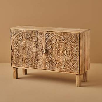 Venus Çok Amaçlı Dolap Naturel (104x34x72 cm)
