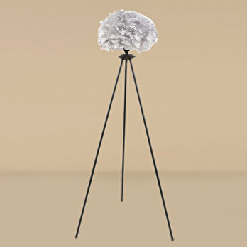 Pellicia Lambader Gri-Siyah (60x145 cm)