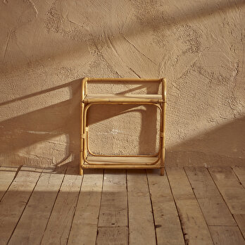 Rack Hasır Raf Naturel (50x26x56 cm)