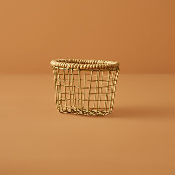 Fern Oval Sepet Naturel (14x10x8 cm)