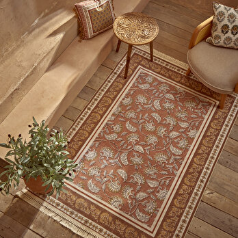 Indian Kilim Kahverengi (120x180 cm)
