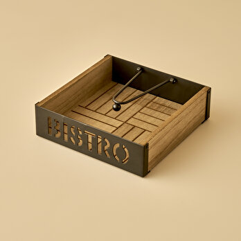 Bistro Peçetelik Naturel (18x5 cm)