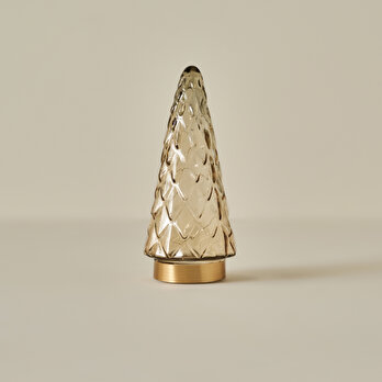 Pine Tree Ledli Aydınlatma Gold (10,5x10,5x2,4 cm)