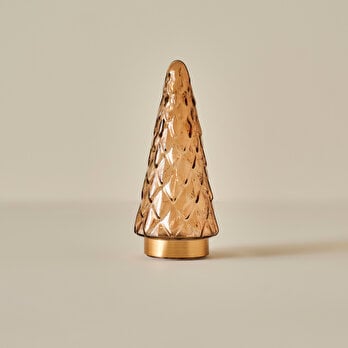 Pine Tree Ledli Aydınlatma Kahverengi (24 cm)