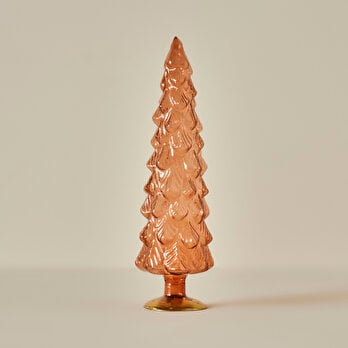 Pine Tree Dekoratif Obje Kahverengi (10x10x35 cm)