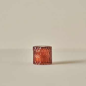Julio Dekoratif Mum Bordo (9x9x8x7 cm)