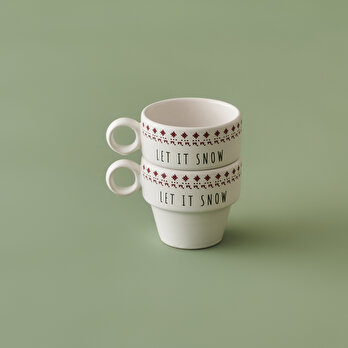 Jolly Seramik Espresso 2'li Set (105 cc)