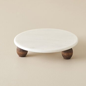 Olmo Mermer Sunum Standı Naturel (25 cm)