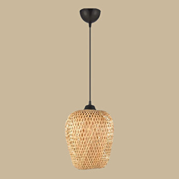 Muriel Rattan Sarkıt Avize Naturel (29x22 cm)