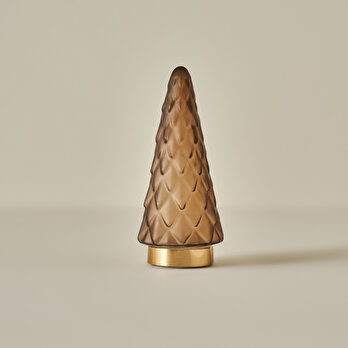 Pine Tree Ledli Aydınlatma Koyu Kahve (24 cm)