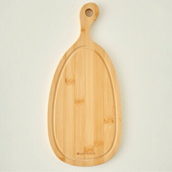 Lia Bambu Kesme Tahtası Naturel (39x18 cm)
