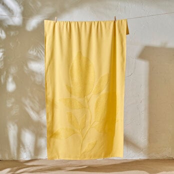 %100 Pamuk Lemoncello Plaj Havlusu Sarı (90x150 cm)