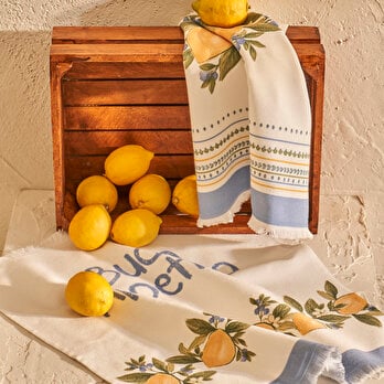 Lemoncello Pamuklu 2 'li Kurulama Bezi Sarı (40x50 cm)
