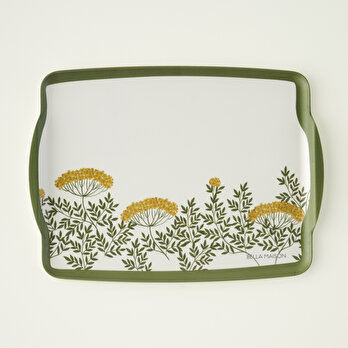 Garden Melamin Tepsi Yeşil (42x31 cm)
