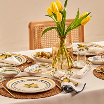 Lemoncello Porselen 26 Parça 6 Kişilik Kahvaltı Takımı