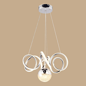 Enzo Led Sarkıt Avize Krom (40x70 cm)