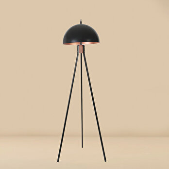 Tess Tripod Lambader Siyah (46x155 cm)