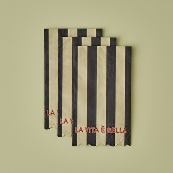 Line 40'lı Kağıt Peçete Mavi (33x39 cm)