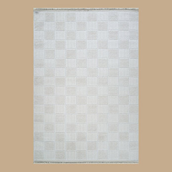 Anemon Modern Halı Beyaz (155x230 cm)