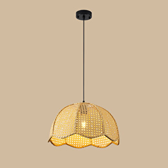 Hana Rattan Avize Naturel (40x80 cm)