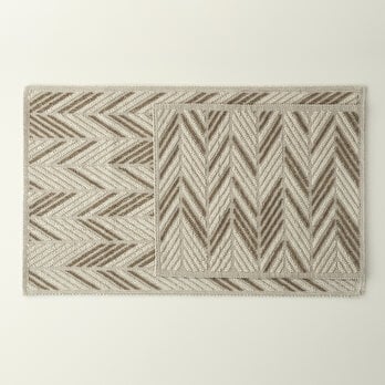 %100 Pamuk Corner Paspas Takımı Vizon (60x100 cm)