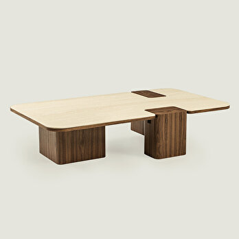 Alaca Orta Sehpa Bej (138x80x30 cm)