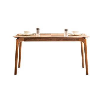 Andora Yemek Masası Ceviz (90x150x75 cm)