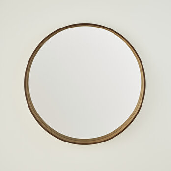 Olivia Açılı Ayna Ceviz (80 cm)