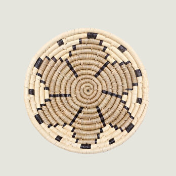 Loom Duvar Tabağı Naturel (35 cm)