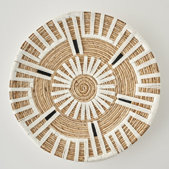 Aura Duvar Tabağı Naturel (50 cm)