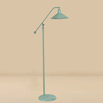 Piper Metal Başlıklı Lambader Yeşil (25x30x155 cm)